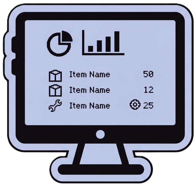Panel de administración/inventario